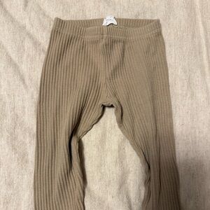 Jamie Kay Ribbed Tan Leggings